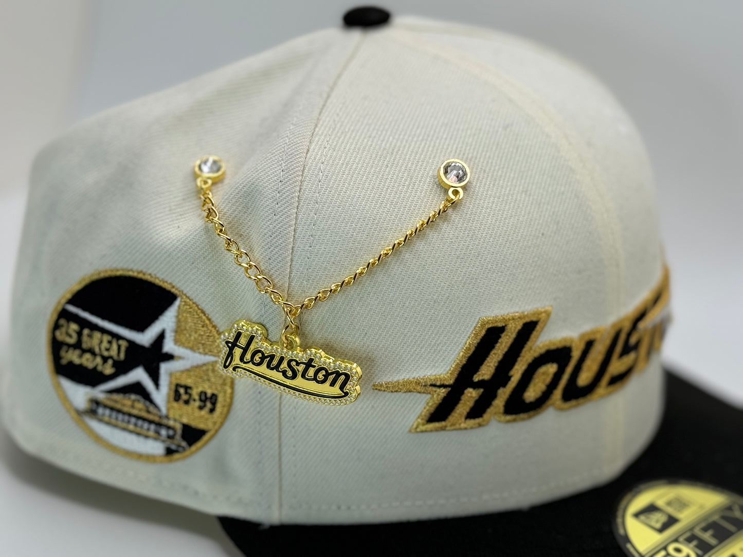 Houston Fitted Hat Chain Pin